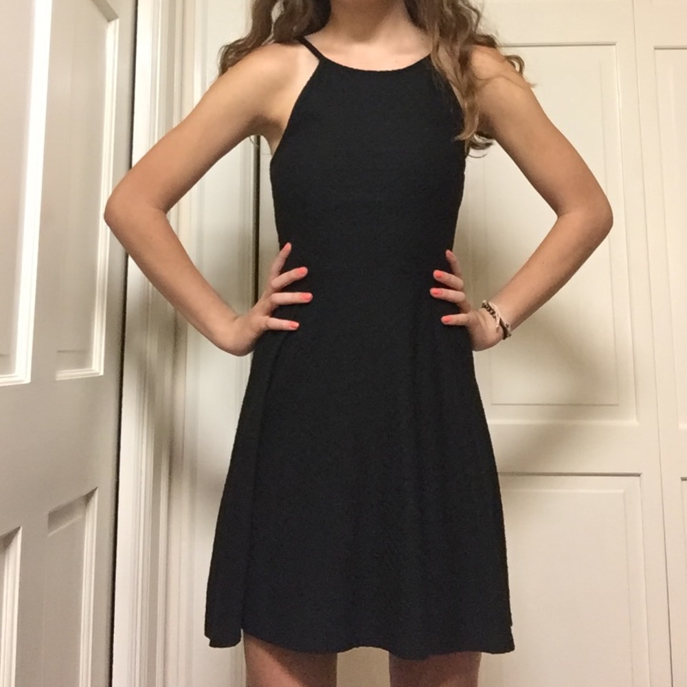 Mossimo Supply Black Skater Dress
